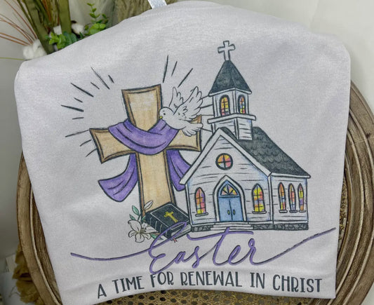 EASTER TIME FOR RENEWAL TEE