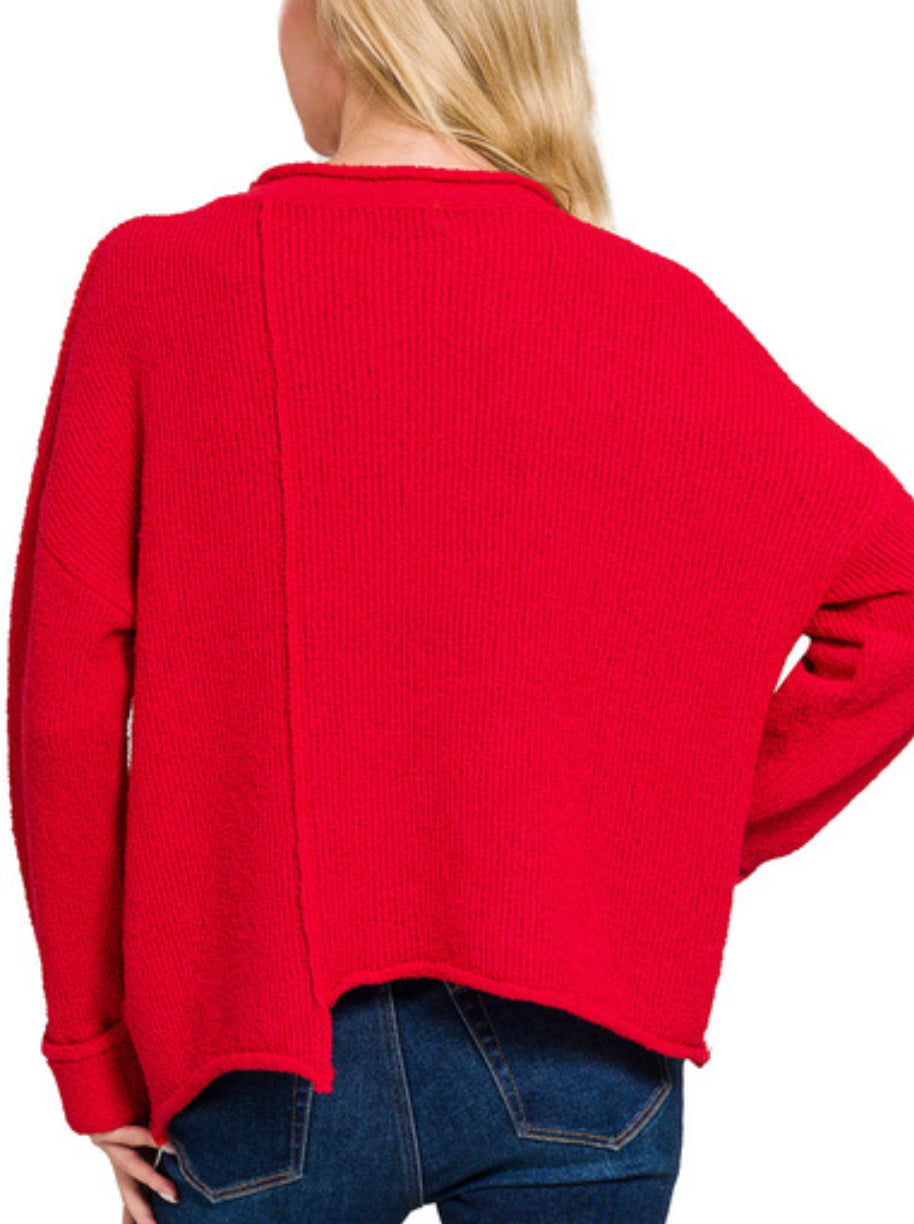 RED CHERRY BOMB SWEATER