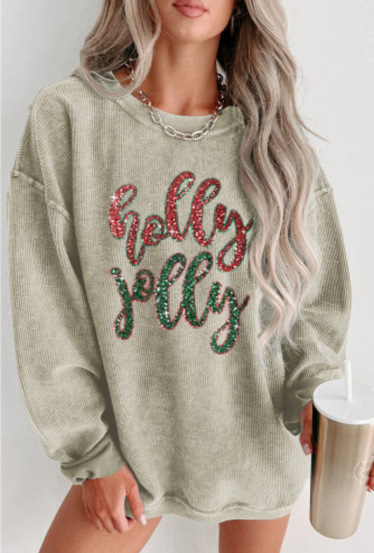 COVERED IN HOLLY SWEATSHIRT