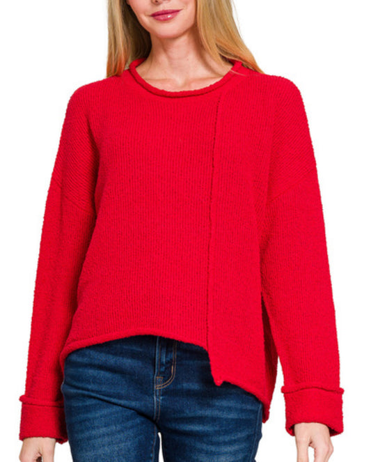 RED CHERRY BOMB SWEATER