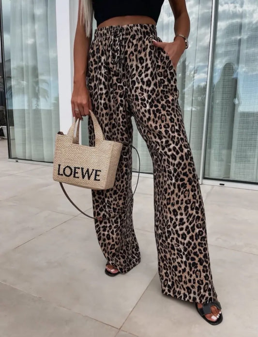 IN THE WILD LEOPARD PANT