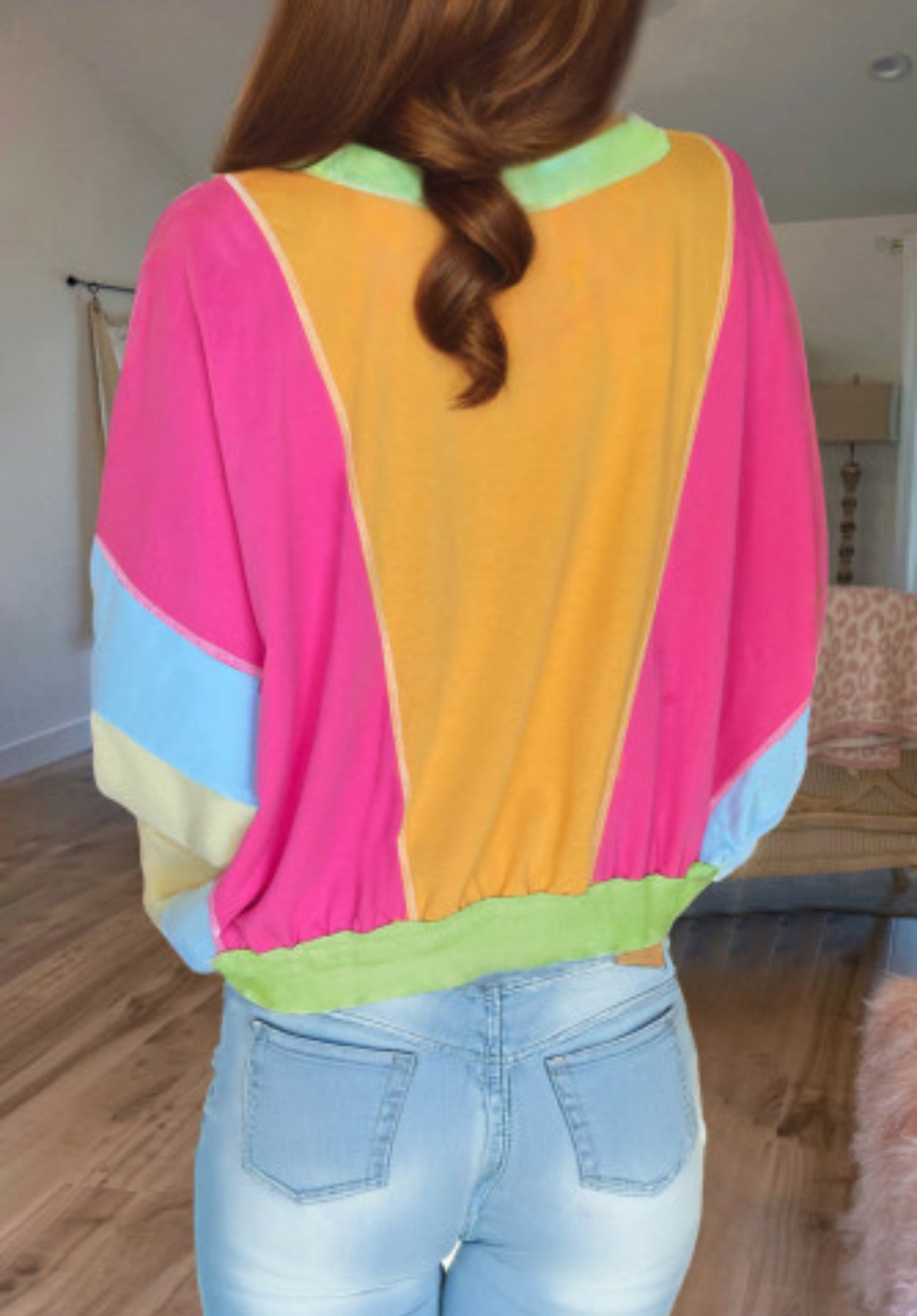 SWEET AFFECTION COLORFUL TOP