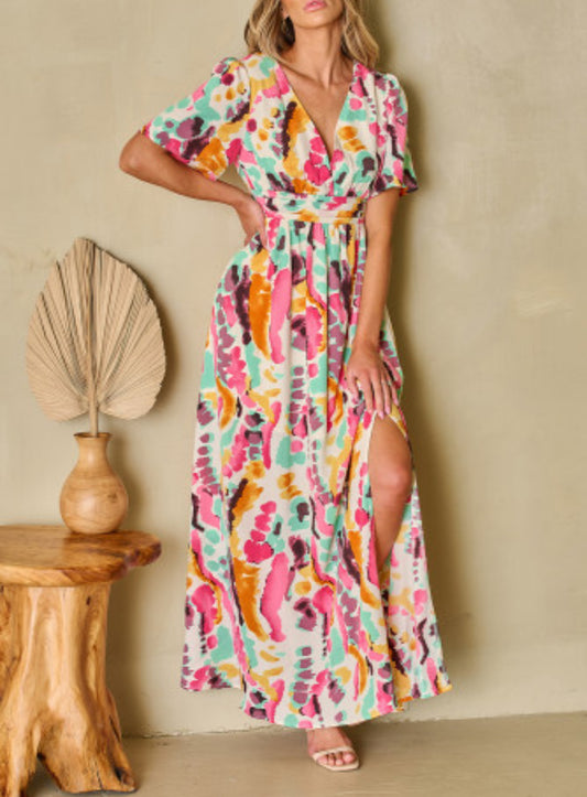 KEEP IN TOUCH MAXI DRESS