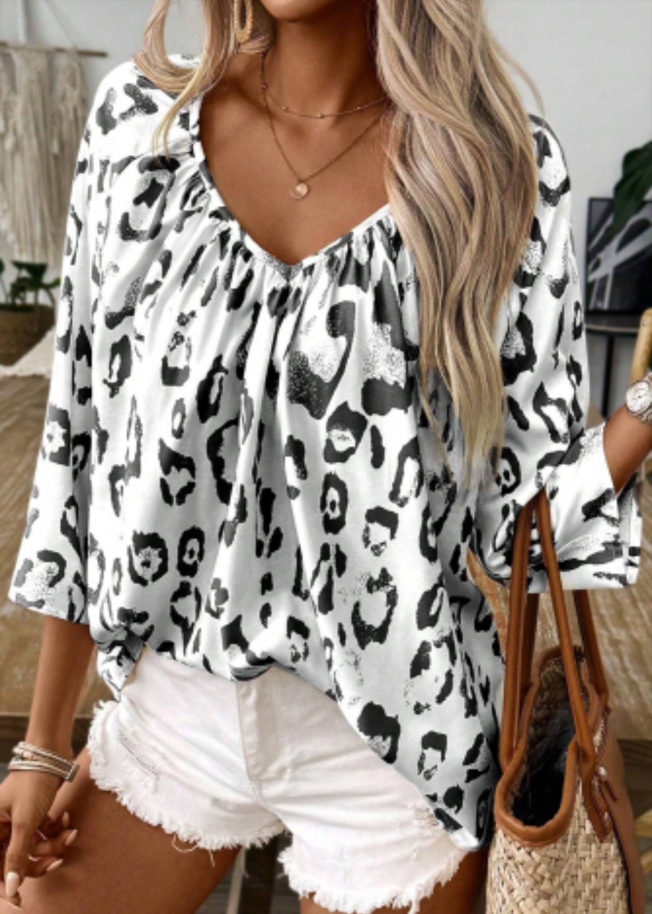 QUICK TURN AROUND BLOUSE