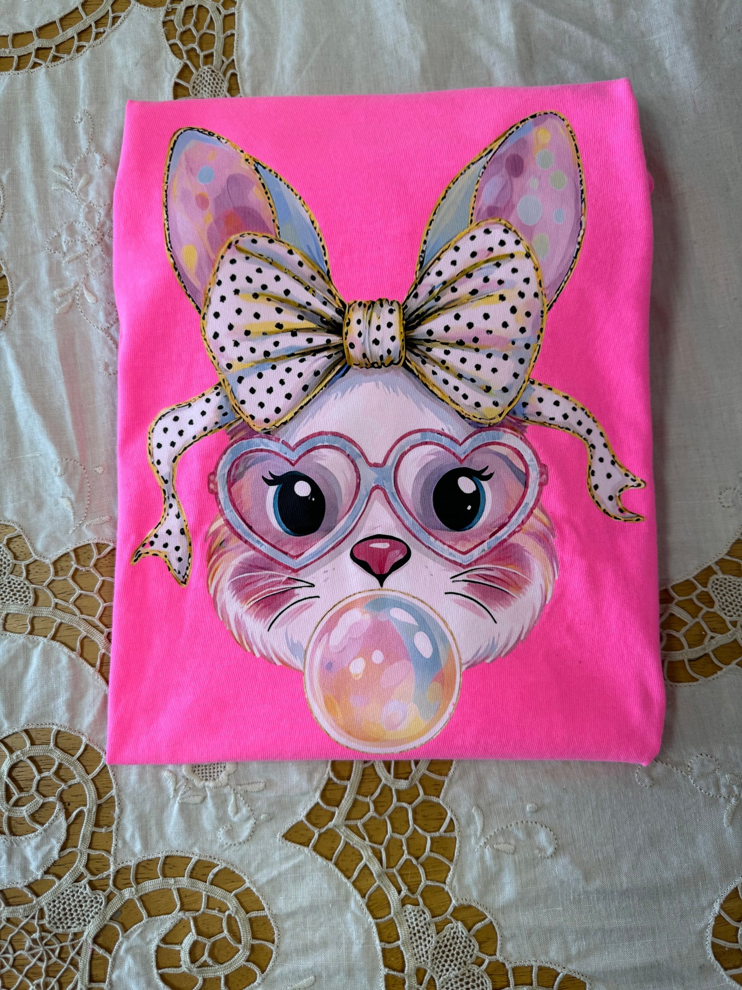 BUBBLEGUM BUNNY TEE