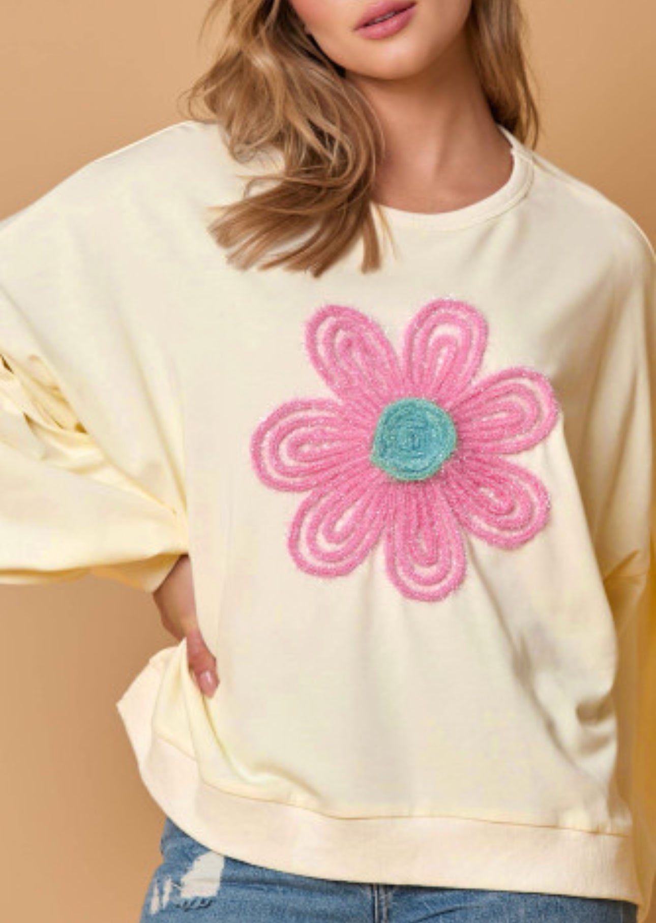 FLOWERS WILL BLOOM SWEATSHIRT