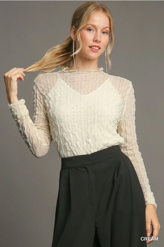 LACED WITH GRACE TOP