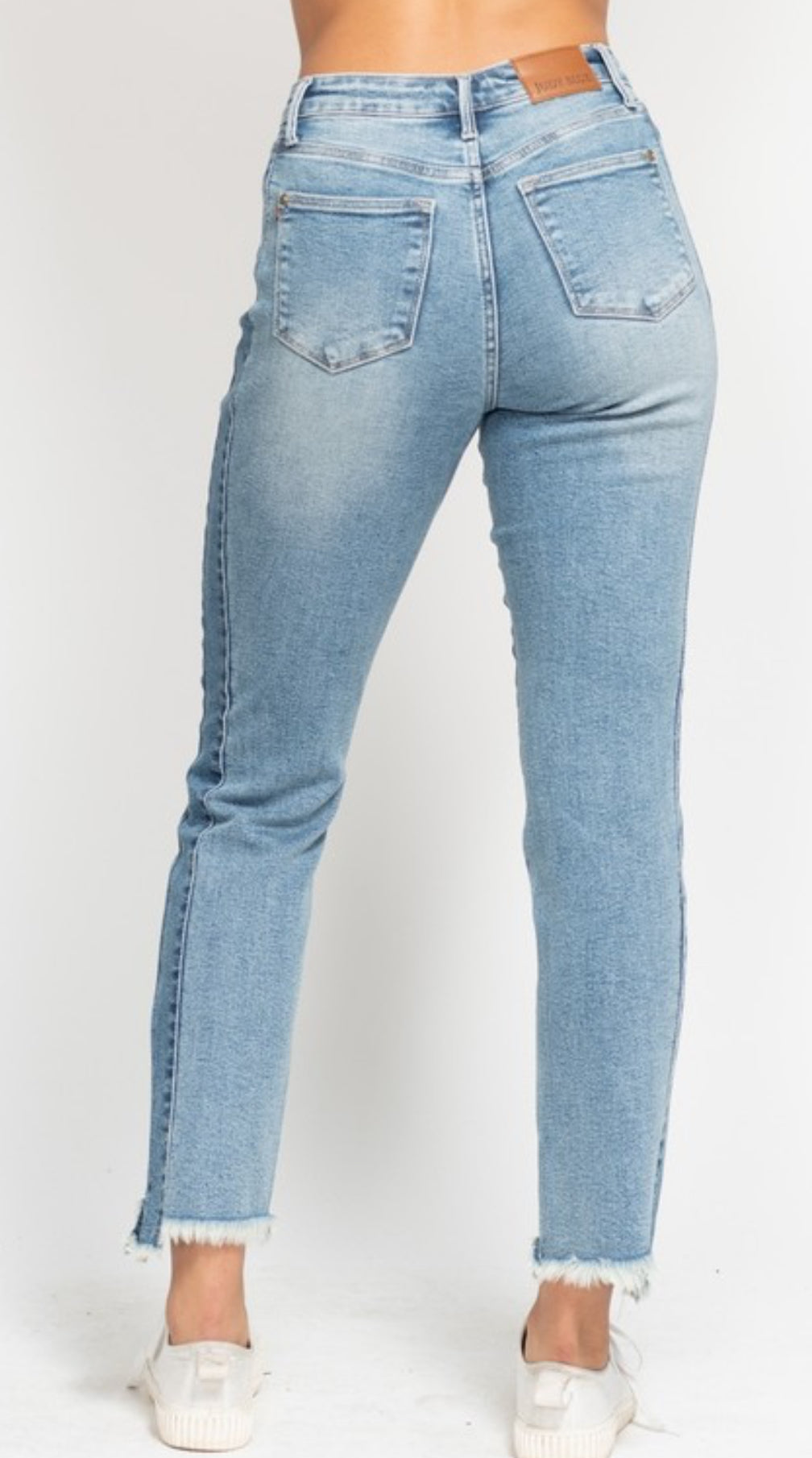 JUDY BLUE SIDE DENIM JEANS